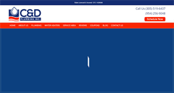 Desktop Screenshot of cdplumbing.net